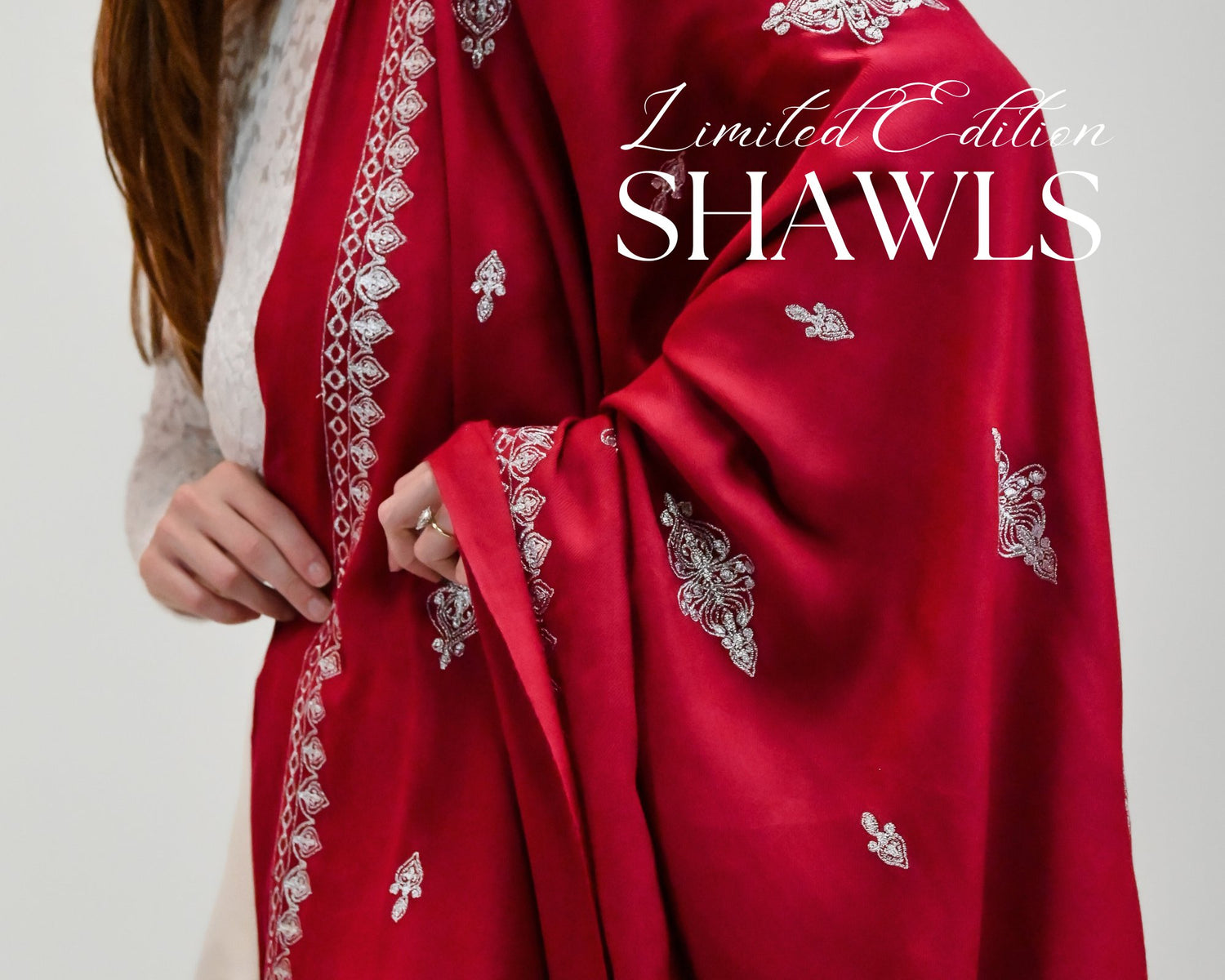 Embroidered Shawls