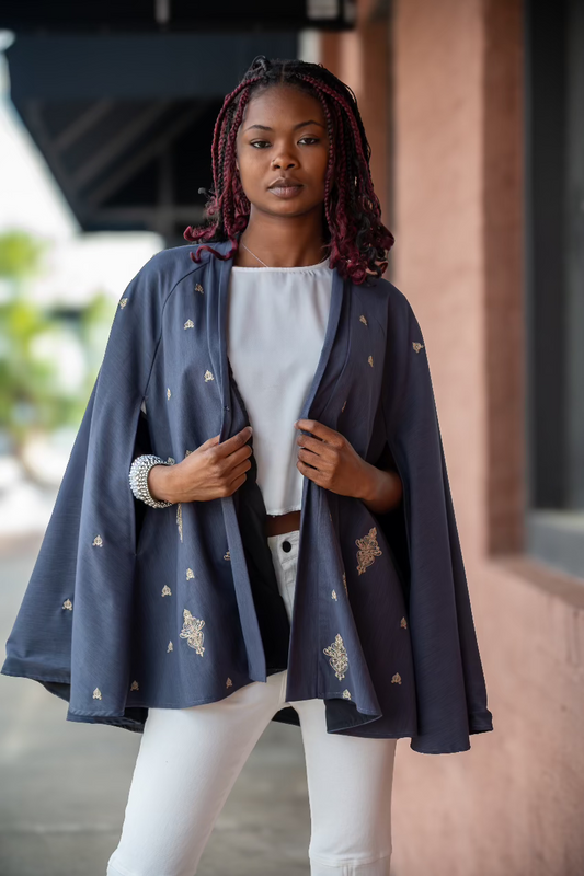 Black and Silver Cape Key