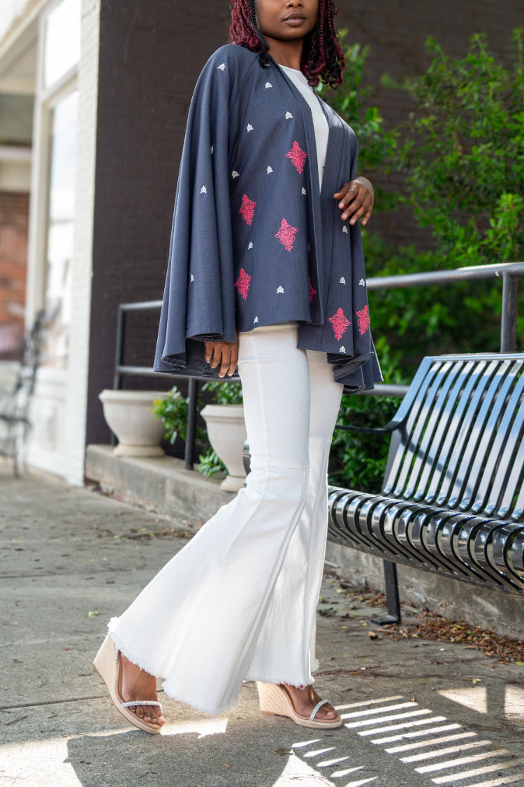 Pink and Blue Cape 4