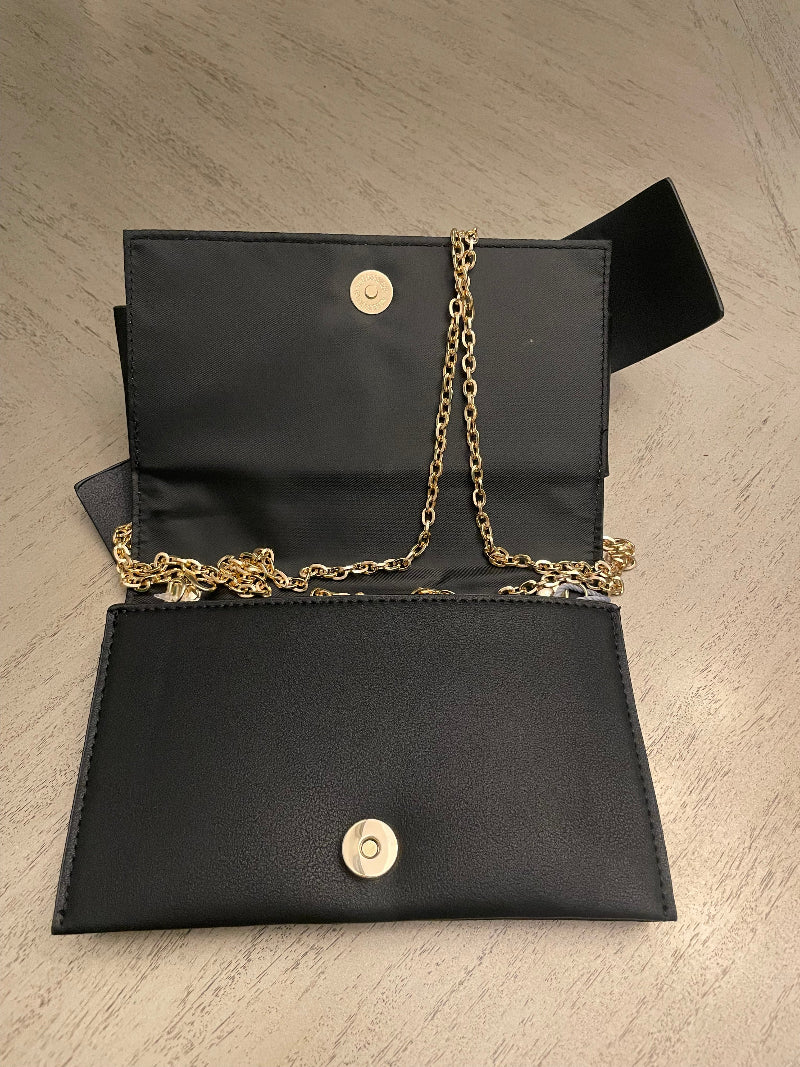 Black Bow Clutch