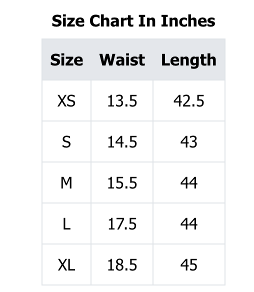 Celine Size Chart